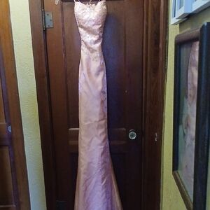 Elegant Pink Prom Dress